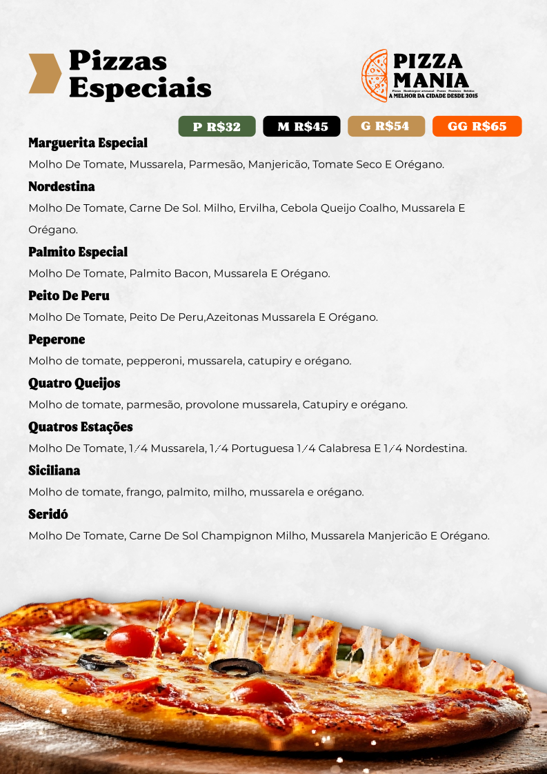 Menu Pizza Mania-4